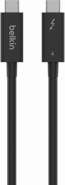 Belkin Thunderbolt 4 - kabel, 2m i gruppen DATORER & KRINGUTRUSTNING / Datorkablar / Apple Thunderbolt hos TP E-commerce Nordic AB (C57740)