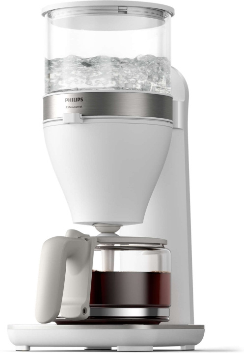 Philips HD5416/00 Café Gourmet - kaffebryggare, vit i gruppen HEM, HUSHÅLL & TRÄDGÅRD / Hushållsmaskiner / Kaffemaskiner & Tillbehör / Kaffebryggare hos TP E-commerce Nordic AB (C57779)