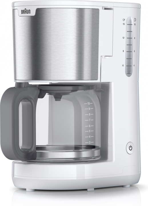 Braun KF1500WH PurShine kaffebryggare i gruppen HEM, HUSHÅLL & TRÄDGÅRD / Hushållsmaskiner / Kaffemaskiner & Tillbehör / Kaffebryggare hos TP E-commerce Nordic AB (C57835)