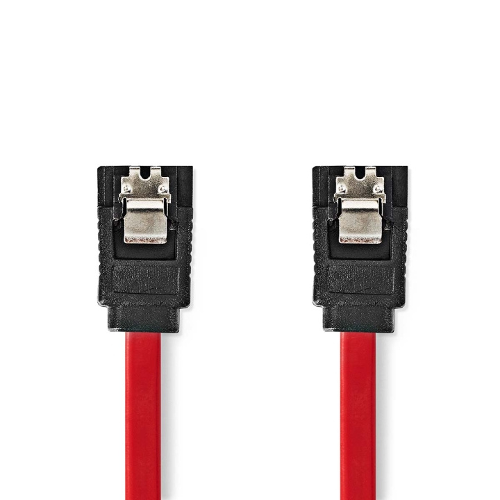 Nedis SATA kabel | 1.5 Gbps | SATA 7-Pin Hona | SATA 7-Pin Hona | Nickelplaterad | 0.50 m | Platt | PVC | Röd | Låda i gruppen DATORER & KRINGUTRUSTNING / Datorkablar / Interna / SATA hos TP E-commerce Nordic AB (C57854)