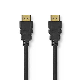 Nedis Ultra High Speed ​​HDMI ™ kabel | HDMI™ Kontakt | HDMI™ Kontakt | 8K@60Hz | 48 Gbps | 3.00 m | Rund | 6.7 mm | Svart | Label