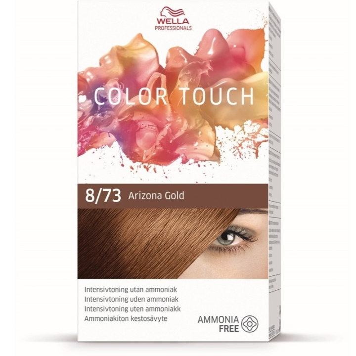 Wella Color Touch Pure Naturals 8/73 Arizona Gold i gruppen SKÖNHET & HÄLSA / Hår & Styling / Hårvårdsprodukter / Hårfärg / Hårfärg & Färgbomb hos TP E-commerce Nordic AB (C57915)