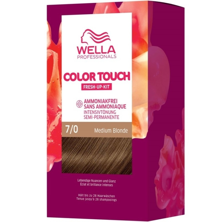 Wella Color Touch Pure Naturals 7/0 Medium Blonde i gruppen SKÖNHET & HÄLSA / Hår & Styling / Hårvårdsprodukter / Hårfärg / Hårfärg & Färgbomb hos TP E-commerce Nordic AB (C57924)