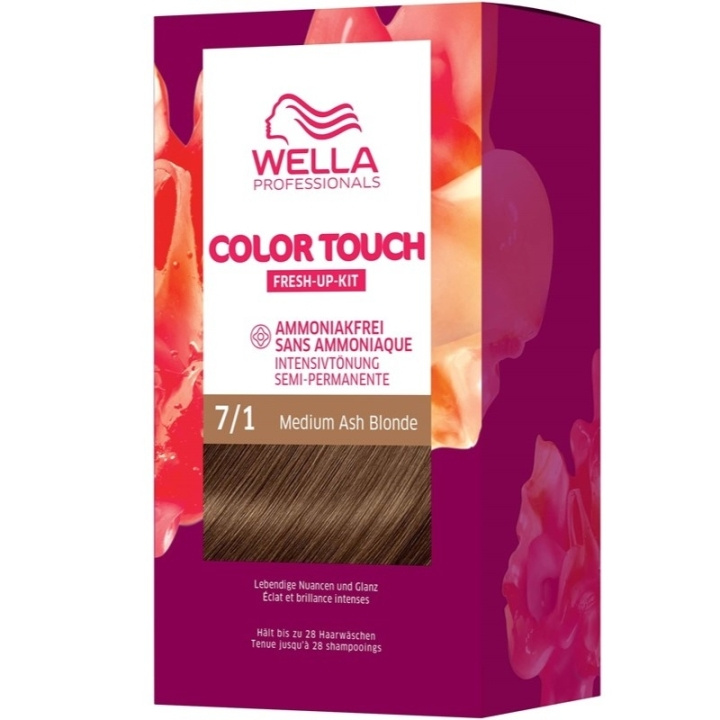 Wella Color Touch Rich Naturals 7/1 Medium Ash Blonde i gruppen SKÖNHET & HÄLSA / Hår & Styling / Hårvårdsprodukter / Hårfärg / Hårfärg & Färgbomb hos TP E-commerce Nordic AB (C57927)