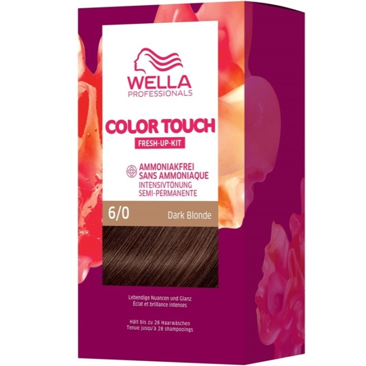 Wella Color Touch Pure Naturals 6/0 Dark Blonde i gruppen SKÖNHET & HÄLSA / Hår & Styling / Hårvårdsprodukter / Hårfärg / Hårfärg & Färgbomb hos TP E-commerce Nordic AB (C57929)