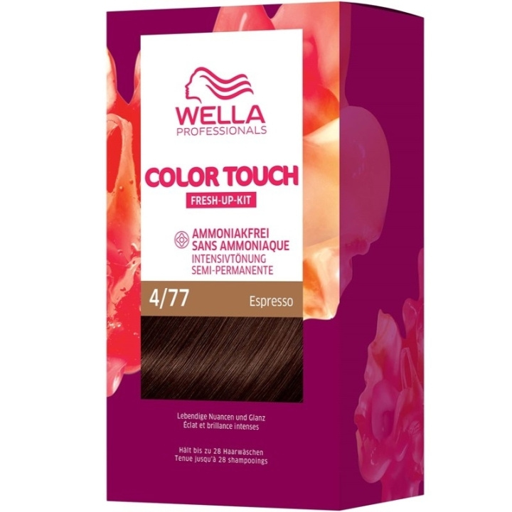 Wella Color Touch Deep Browns 4/77 Espresso i gruppen SKÖNHET & HÄLSA / Hår & Styling / Hårvårdsprodukter / Hårfärg / Hårfärg & Färgbomb hos TP E-commerce Nordic AB (C57932)