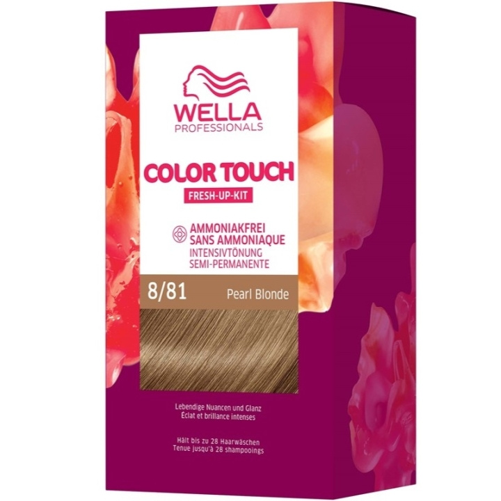 Wella Color Touch Rich Naturals 8/81 Pearl Blonde i gruppen SKÖNHET & HÄLSA / Hår & Styling / Hårvårdsprodukter / Hårfärg / Hårfärg & Färgbomb hos TP E-commerce Nordic AB (C57936)