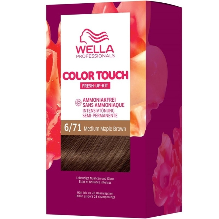 Wella Color Touch Deep Browns 6/71 Medium Maple Brown i gruppen SKÖNHET & HÄLSA / Hår & Styling / Hårvårdsprodukter / Hårfärg / Hårfärg & Färgbomb hos TP E-commerce Nordic AB (C57938)