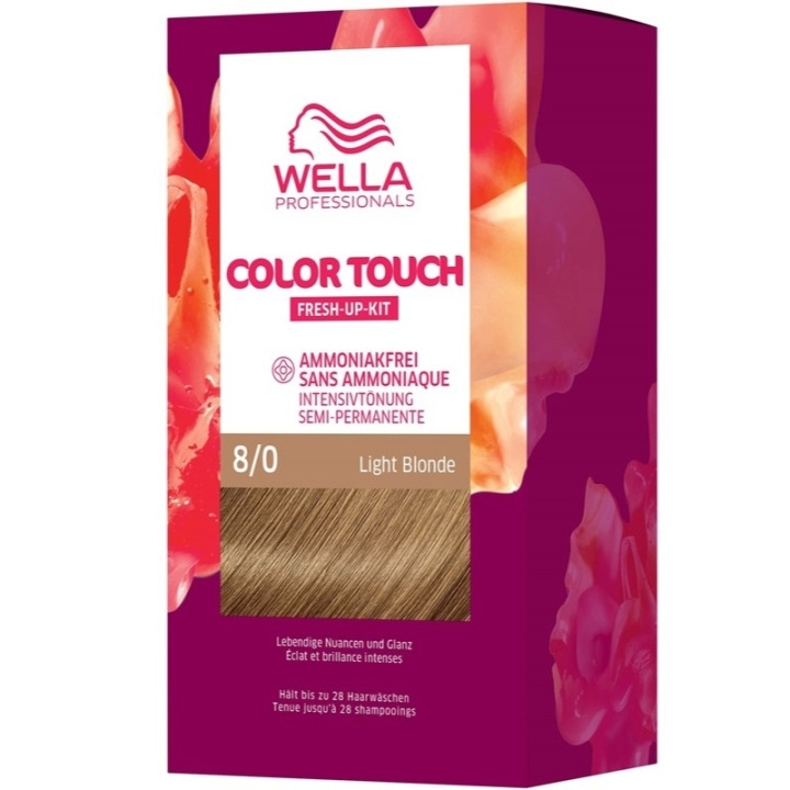 Wella Color Touch Pure Naturals 8/0 Light Blonde i gruppen SKÖNHET & HÄLSA / Hår & Styling / Hårvårdsprodukter / Hårfärg / Hårfärg & Färgbomb hos TP E-commerce Nordic AB (C57939)