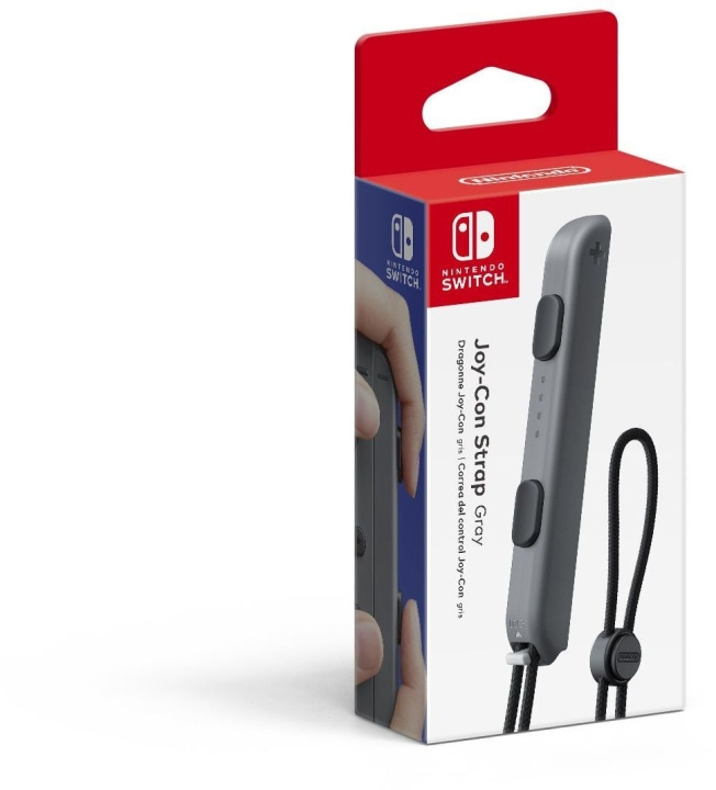 Nintendo Joy-Con Strap, grå, Switch i gruppen HEMELEKTRONIK / Spelkonsoler & Tillbehör / Nintendo Switch / Tillbehör hos TP E-commerce Nordic AB (C57950)