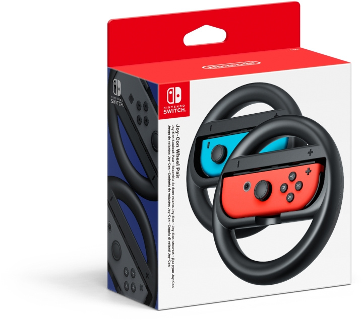Nintendo Joy-Con Wheel Pair hjulramar, Switch i gruppen HEMELEKTRONIK / Spelkonsoler & Tillbehör / Nintendo Switch / Tillbehör hos TP E-commerce Nordic AB (C57951)