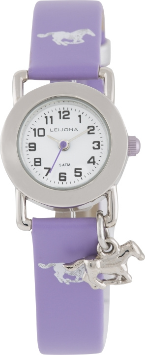 Leijona 5323-780 armbandsur, 22 mm, silver i gruppen SPORT, FRITID & HOBBY / Accessoarer / Klockor hos TP E-commerce Nordic AB (C57973)