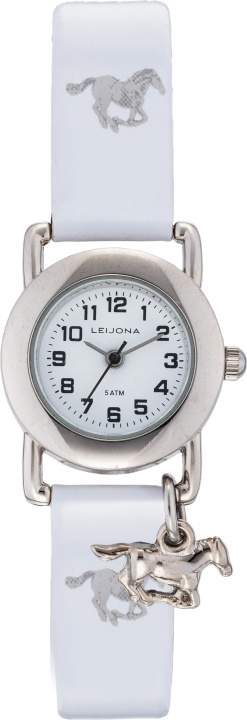 Leijona 5323-787 armbandsur, 22 mm, silver i gruppen SPORT, FRITID & HOBBY / Accessoarer / Klockor hos TP E-commerce Nordic AB (C57974)