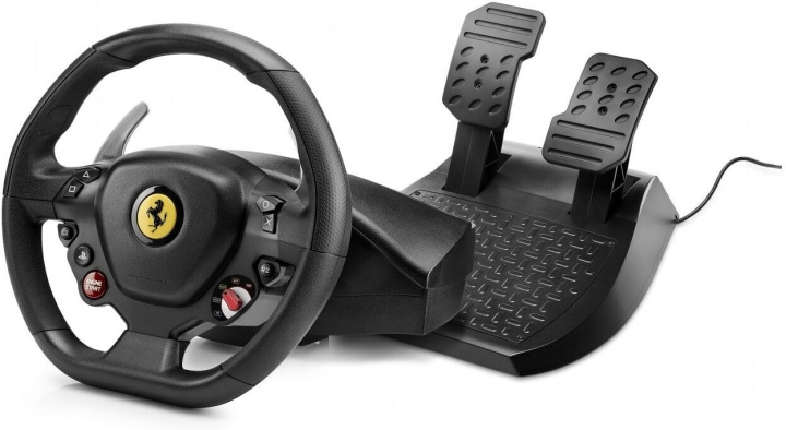 Thrustmaster T80 Ferrari 488 GTB Rattkontroll PS4 / PS5 / PC i gruppen HEMELEKTRONIK / Spelkonsoler & Tillbehör / Sony PlayStation 4 / Tillbehör hos TP E-commerce Nordic AB (C58003)
