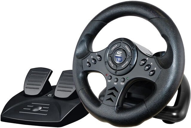 Subsonic Superdrive SV450 rattkontroll, PS4 / Xbox / Switch / PC i gruppen HEMELEKTRONIK / Spelkonsoler & Tillbehör / Sony PlayStation 4 / Tillbehör hos TP E-commerce Nordic AB (C58012)