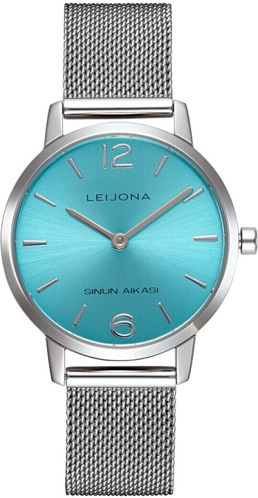Leijona Loisto 5172-4689 armbandsur, 30 mm, ljus turkos i gruppen SPORT, FRITID & HOBBY / Accessoarer / Klockor hos TP E-commerce Nordic AB (C58028)