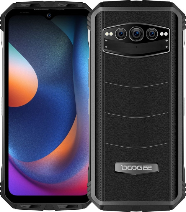 Doogee S100 telefon, 256/12 GB, svart i gruppen SMARTPHONE & SURFPLATTOR / Mobiltelefoner & smartphones hos TP E-commerce Nordic AB (C58033)