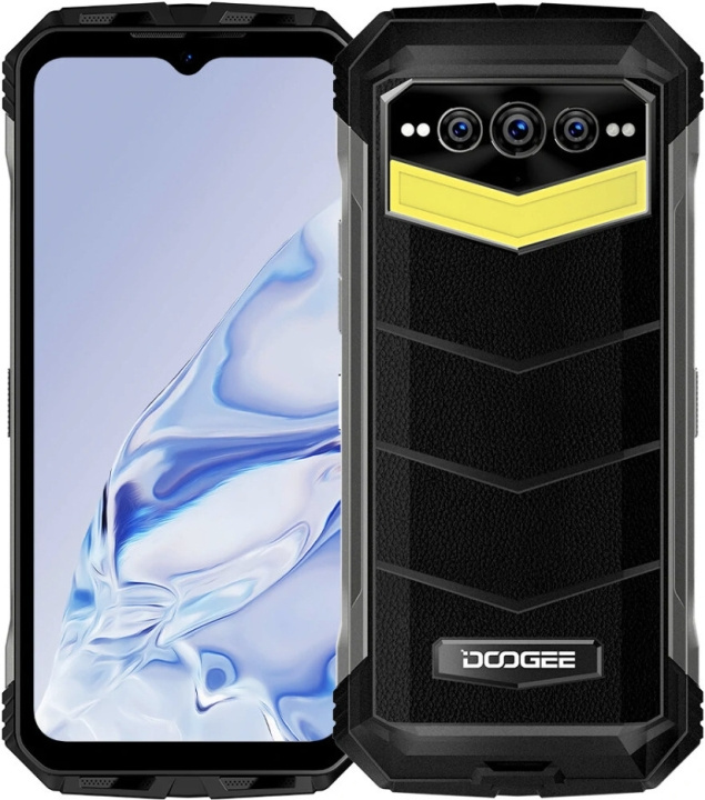 Doogee S100 Pro-telefon, 256/12 GB, svart i gruppen SMARTPHONE & SURFPLATTOR / Mobiltelefoner & smartphones hos TP E-commerce Nordic AB (C58035)