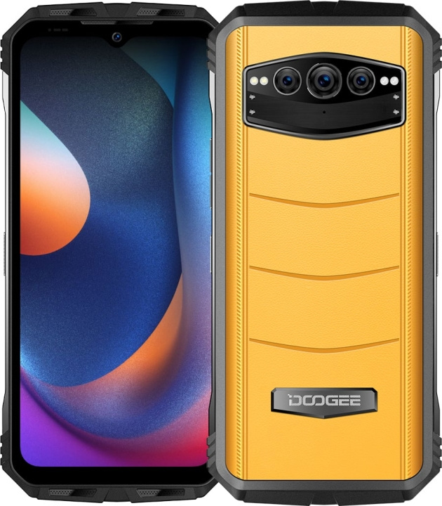 Doogee S100 telefon, 256/12 GB, orange i gruppen SMARTPHONE & SURFPLATTOR / Mobiltelefoner & smartphones hos TP E-commerce Nordic AB (C58037)