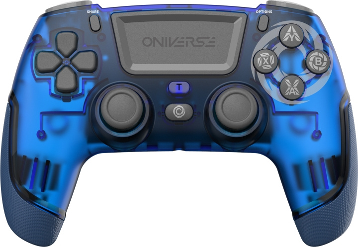 Oniverse Revolt trådlös handkontroll, Neptune Blue, PS4 i gruppen HEMELEKTRONIK / Spelkonsoler & Tillbehör / Sony PlayStation 4 / Tillbehör hos TP E-commerce Nordic AB (C58077)