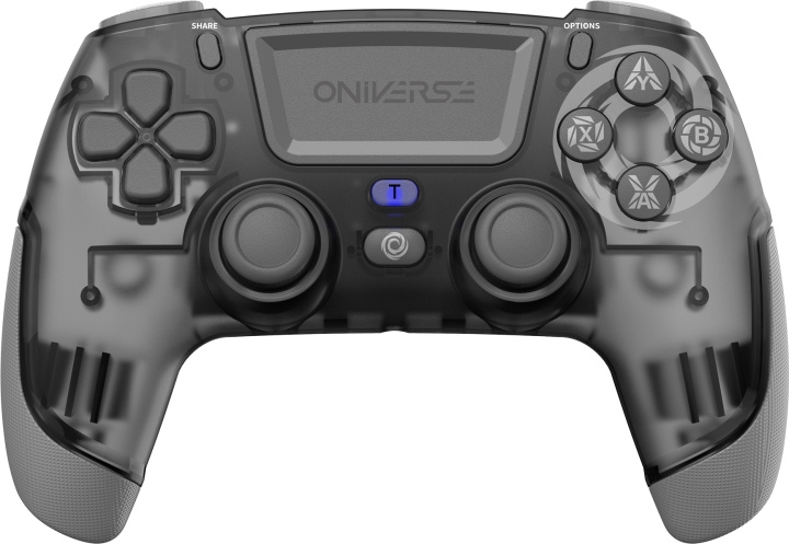 Oniverse Revolt trådlös handkontroll, Mercury Grey, PS4 i gruppen HEMELEKTRONIK / Spelkonsoler & Tillbehör / Sony PlayStation 4 / Tillbehör hos TP E-commerce Nordic AB (C58078)