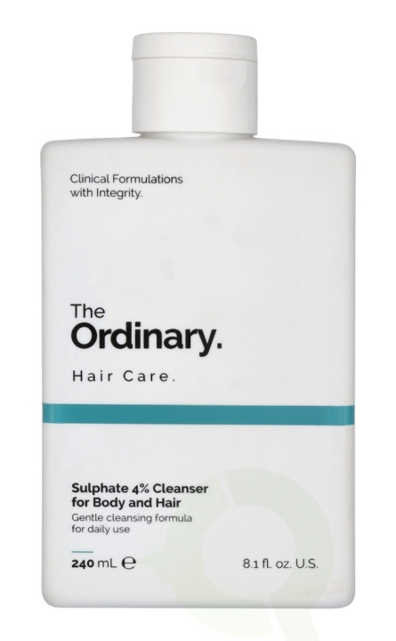 The Ordinary 4% Sulphate Cleanser 240 ml For Body And Hair i gruppen SKÖNHET & HÄLSA / Makeup / Sminkborttagning hos TP E-commerce Nordic AB (C58229)