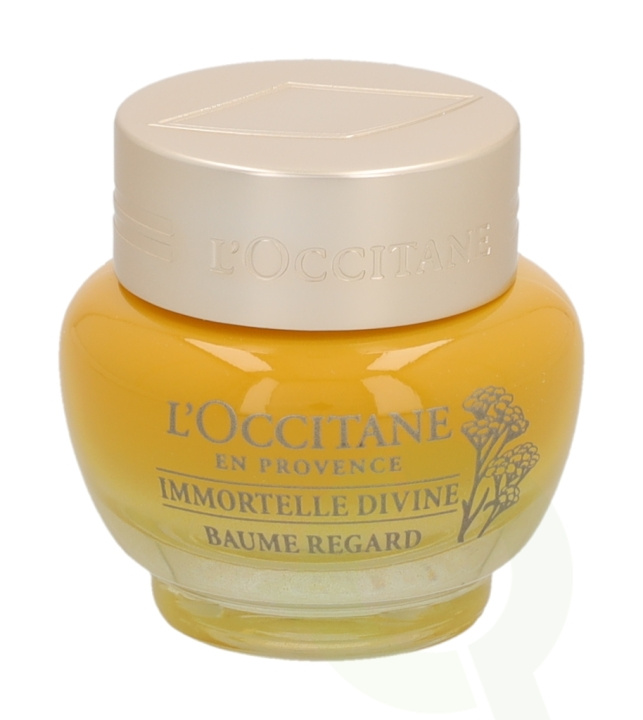 L\'Occitane Immortelle Divine Eye Balm 15 ml i gruppen SKÖNHET & HÄLSA / Hudvård / Ansiktsvård / Ögonkräm hos TP E-commerce Nordic AB (C58278)