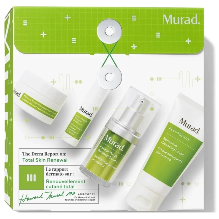 Murad Giftset Murad The Derm Report Total Skin Renewal i gruppen SKÖNHET & HÄLSA / Presentkit / Presentkit För Henne hos TP E-commerce Nordic AB (C58311)