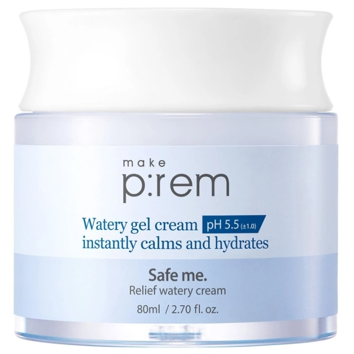Make P:rem Safe Me. Relief Watery Cream 80ml i gruppen SKÖNHET & HÄLSA / Hudvård / Ansiktsvård / Dagkräm hos TP E-commerce Nordic AB (C58338)