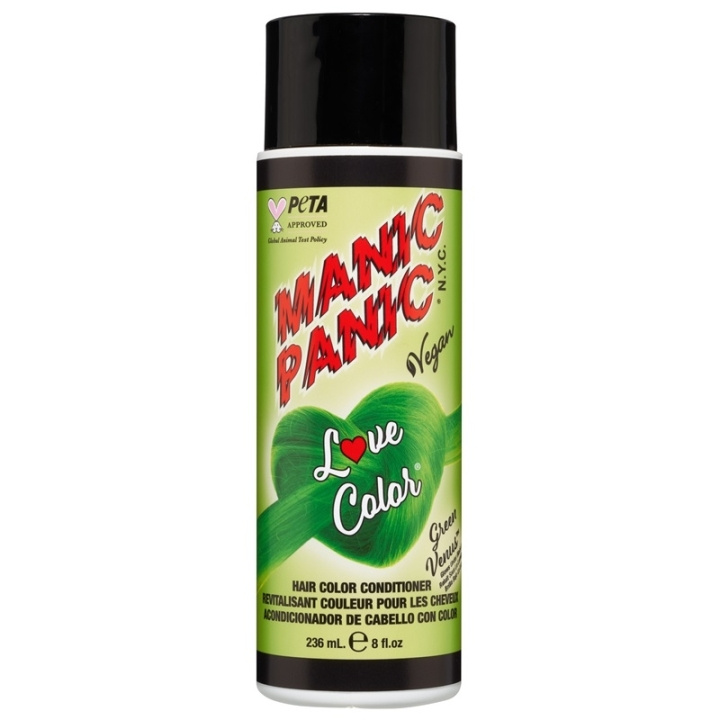Manic Panic Love Color® Hair Color Depositing Conditioner Green Venus 236ml i gruppen SKÖNHET & HÄLSA / Hår & Styling / Hårvårdsprodukter / Balsam hos TP E-commerce Nordic AB (C58345)