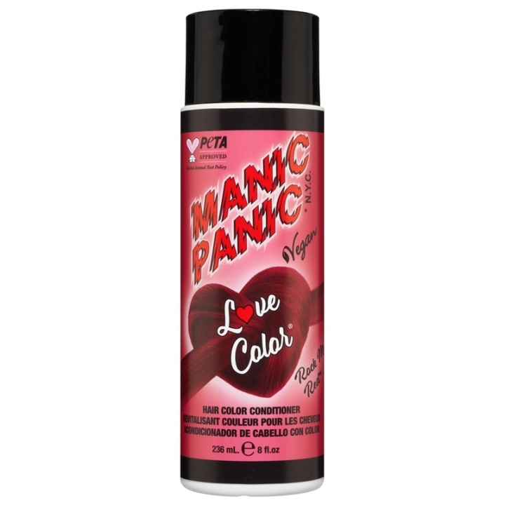 Manic Panic Love Color® Hair Color Depositing Conditioner Rock Me Red 236ml i gruppen SKÖNHET & HÄLSA / Hår & Styling / Hårvårdsprodukter / Balsam hos TP E-commerce Nordic AB (C58346)