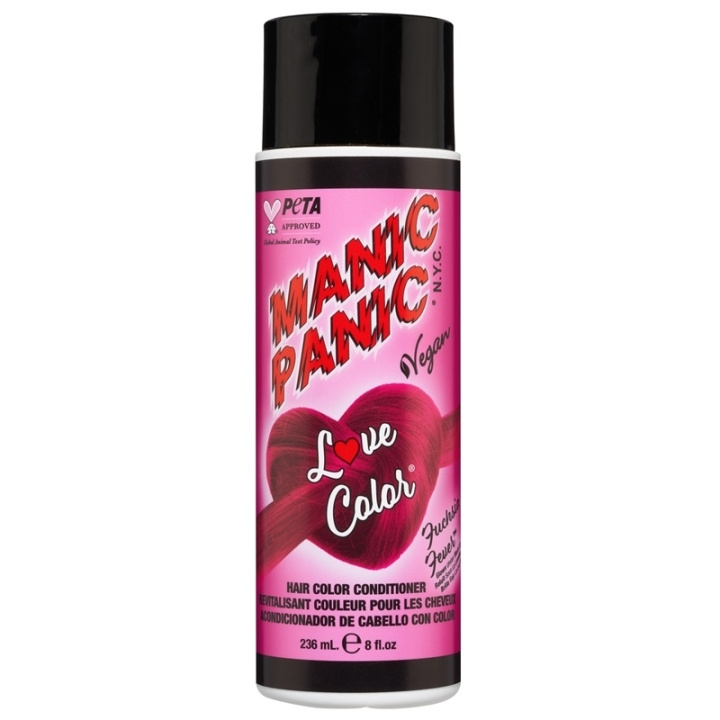 Manic Panic Love Color® Hair Color Depositing Conditioner Fuschia Fever 236ml i gruppen SKÖNHET & HÄLSA / Hår & Styling / Hårvårdsprodukter / Balsam hos TP E-commerce Nordic AB (C58348)