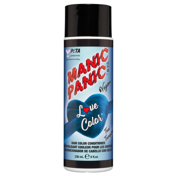 Manic Panic Love Color® Hair Color Depositing Conditioner Teal Temptress 236ml i gruppen SKÖNHET & HÄLSA / Hår & Styling / Hårvårdsprodukter / Balsam hos TP E-commerce Nordic AB (C58350)