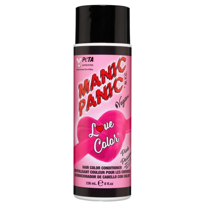 Manic Panic Love Color® Hair Color Depositing Conditioner Pink Passion 236ml i gruppen SKÖNHET & HÄLSA / Hår & Styling / Hårvårdsprodukter / Balsam hos TP E-commerce Nordic AB (C58352)