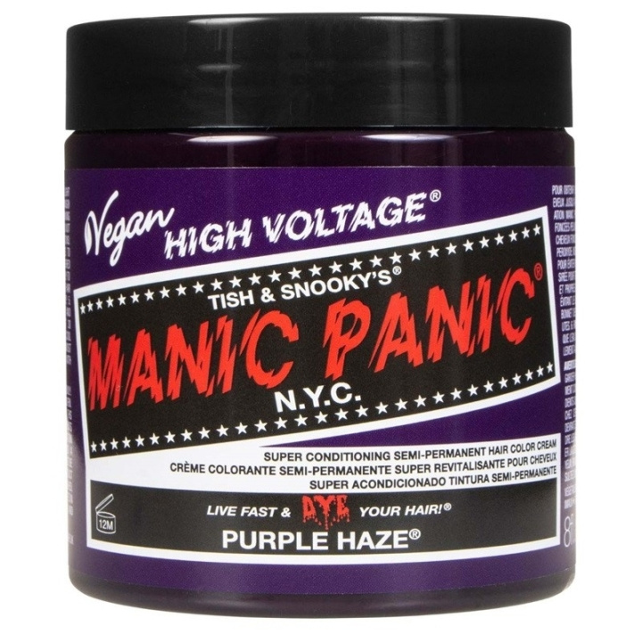 Manic Panic Purple Haze Classic Creme 237ml i gruppen SKÖNHET & HÄLSA / Hår & Styling / Hårvårdsprodukter / Hårfärg / Hårfärg & Färgbomb hos TP E-commerce Nordic AB (C58355)