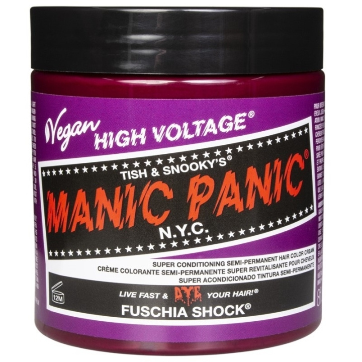 Manic Panic Fuschia Shock Classic Creme 237ml i gruppen SKÖNHET & HÄLSA / Hår & Styling / Hårvårdsprodukter / Hårfärg / Hårfärg & Färgbomb hos TP E-commerce Nordic AB (C58359)