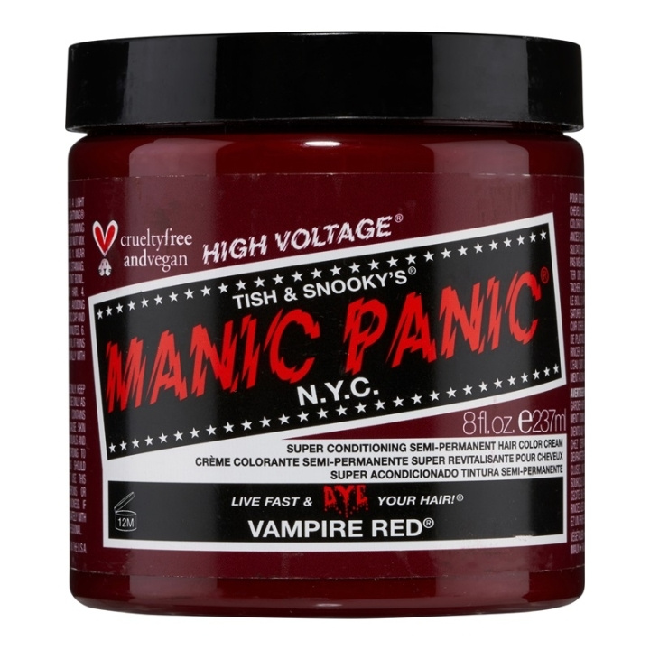 Manic Panic Vampire Red Classic Creme 237ml i gruppen SKÖNHET & HÄLSA / Hår & Styling / Hårvårdsprodukter / Hårfärg / Hårfärg & Färgbomb hos TP E-commerce Nordic AB (C58360)