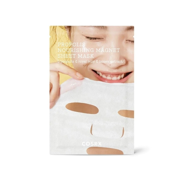 COSRX Full Fit Propolis Nourishing Magnet Sheet Mask 25ml i gruppen SKÖNHET & HÄLSA / Hudvård / Ansiktsvård / Masker hos TP E-commerce Nordic AB (C58380)