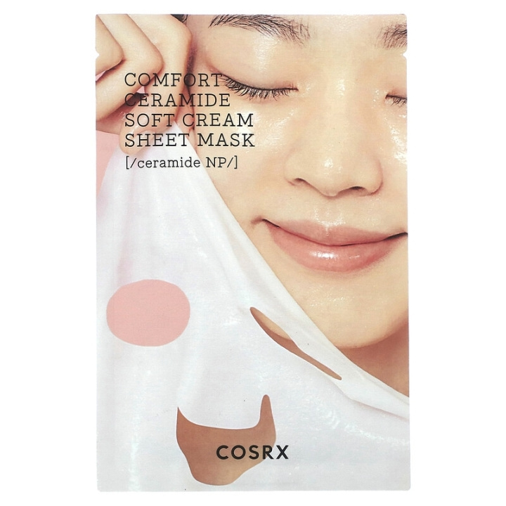 COSRX Balancium Comfort Ceramide Soft Cream Sheet Mask 26ml i gruppen SKÖNHET & HÄLSA / Hudvård / Ansiktsvård / Masker hos TP E-commerce Nordic AB (C58387)