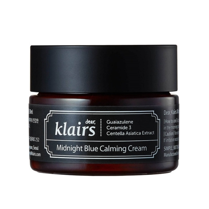 Klairs Midnight Blue Calming Cream 30ml i gruppen SKÖNHET & HÄLSA / Hudvård / Ansiktsvård / Ansiktskräm hos TP E-commerce Nordic AB (C58405)