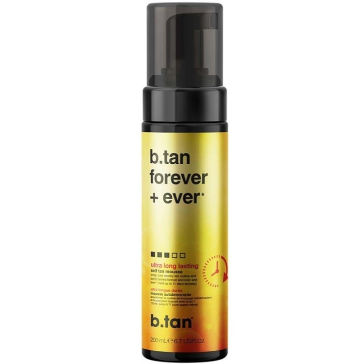 b.tan Forever + Ever Self Tan Mousse 200ml i gruppen SKÖNHET & HÄLSA / Hudvård / Solskydd & Tanning / Brun utan sol hos TP E-commerce Nordic AB (C58417)