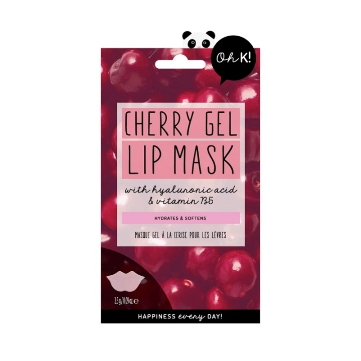 Oh K! Cherry Gel Lip Mask 2.5g i gruppen SKÖNHET & HÄLSA / Makeup / Läppar / Läppbalsam hos TP E-commerce Nordic AB (C58431)