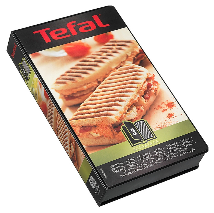 Tefal Snack Collection bakplåtar: 3 Paninis i gruppen HEM, HUSHÅLL & TRÄDGÅRD / Köksredskap / Baktillbehör hos TP E-commerce Nordic AB (C58464)