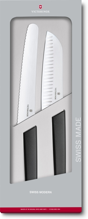 Victorinox Swiss Modern knivset, 2 delar i gruppen HEM, HUSHÅLL & TRÄDGÅRD / Köksredskap / Köksknivar & Knivslipar hos TP E-commerce Nordic AB (C58491)