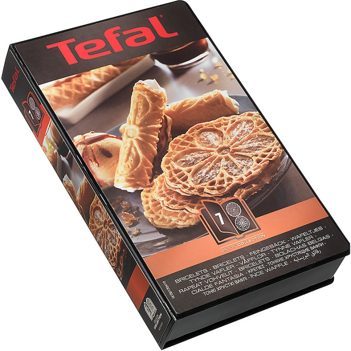 Tefal Snack Collection bakplåtar: 7 tunna våfflor i gruppen HEM, HUSHÅLL & TRÄDGÅRD / Köksredskap / Baktillbehör hos TP E-commerce Nordic AB (C58499)