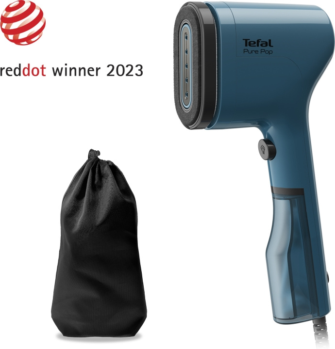 Tefal Pure Pop textilångare, blå i gruppen HEM, HUSHÅLL & TRÄDGÅRD / Klädvård / Strykjärn hos TP E-commerce Nordic AB (C58532)