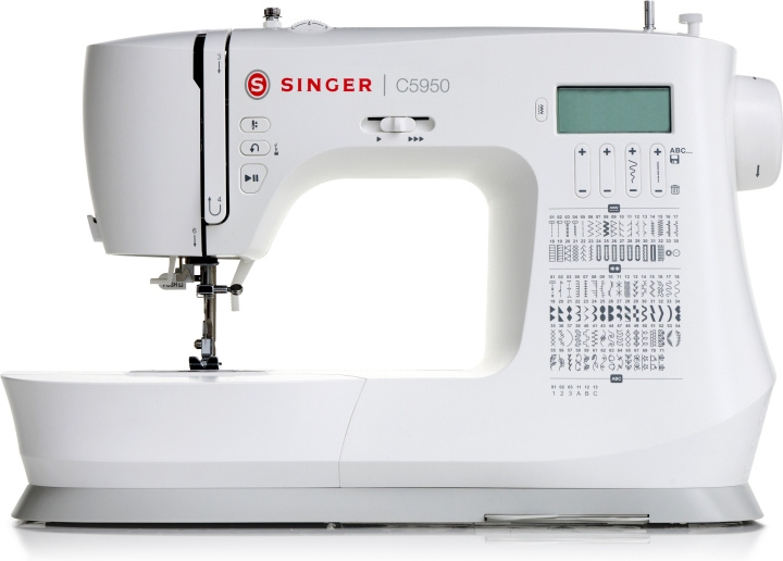 Singer C5955 symaskin i gruppen HEM, HUSHÅLL & TRÄDGÅRD / Hushållsmaskiner / Symaskiner & Tillbehör / Symaskiner hos TP E-commerce Nordic AB (C58536)