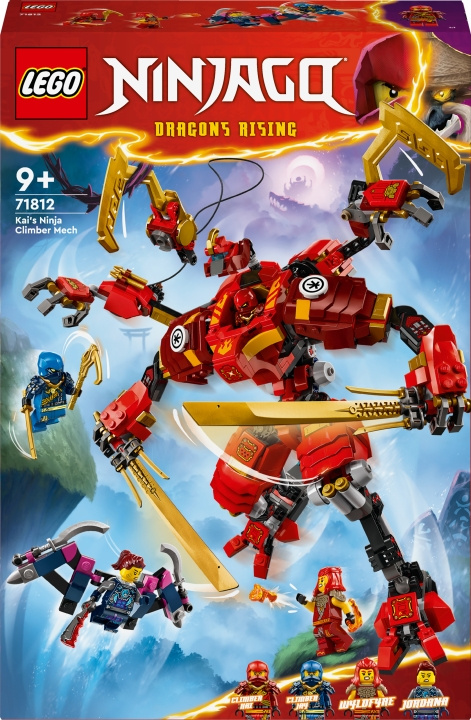 LEGO Ninjago 71812 - Kais ninja klätterrobot i gruppen LEKSAKER, BARN- & BABYPRODUKTER / Leksaker / Byggleksaker / Lego hos TP E-commerce Nordic AB (C58539)