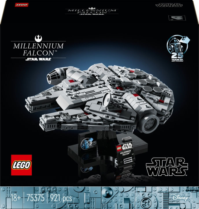 LEGO Star Wars 75375 - Millennium Falcon i gruppen LEKSAKER, BARN- & BABYPRODUKTER / Leksaker / Byggleksaker / Lego hos TP E-commerce Nordic AB (C58543)