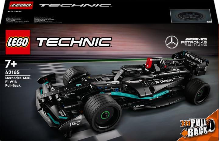 LEGO Technic 42165 - Mercedes-AMG F1 W14 E Performance Pull-Back i gruppen LEKSAKER, BARN- & BABYPRODUKTER / Leksaker / Byggleksaker / Lego hos TP E-commerce Nordic AB (C58550)
